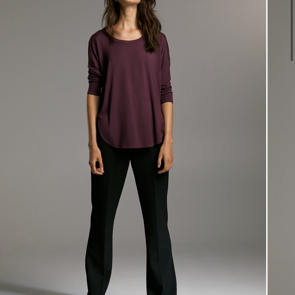 Babaton Norris T shirt in Grey - Picture 1 of 6